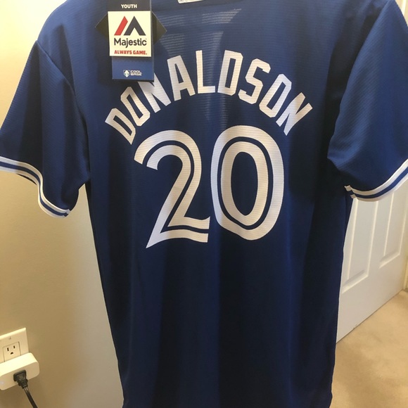 ❗️SOLD❗️ Toronto Blue Jays Youth L Donaldson Jers - Picture 4 of 7